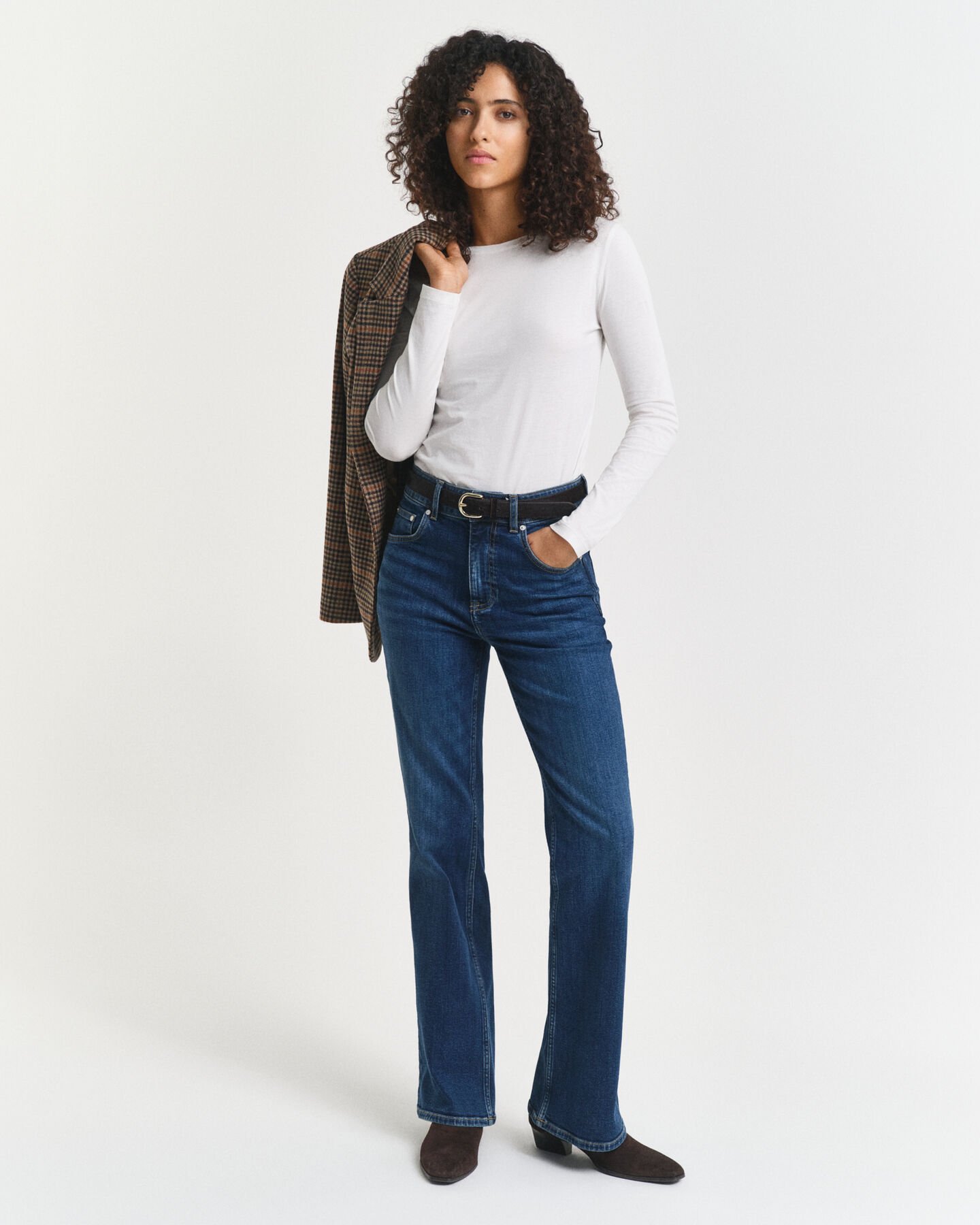 T-shirt en coton léger à manches longues