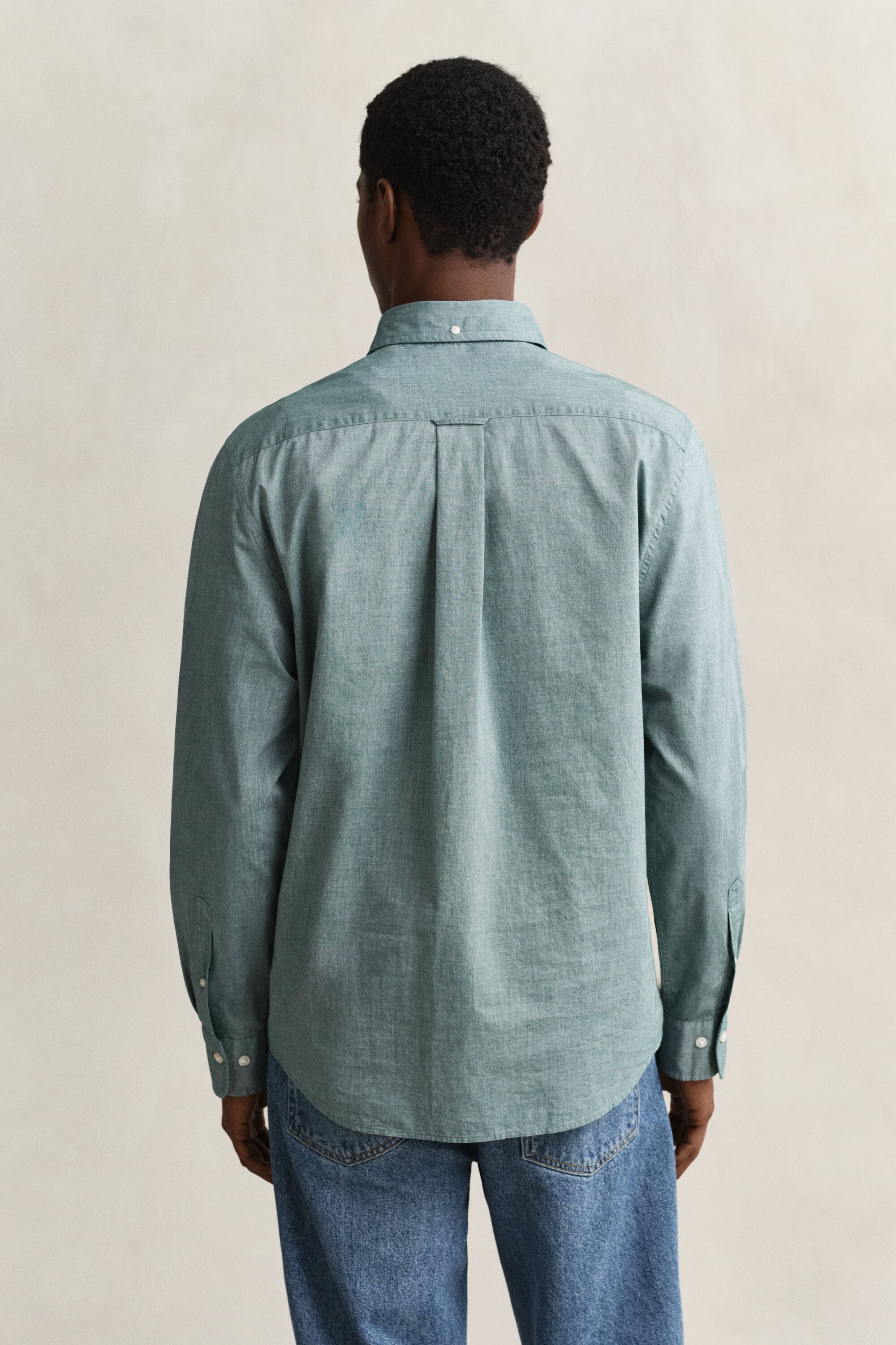 Chemise regular classique en popeline