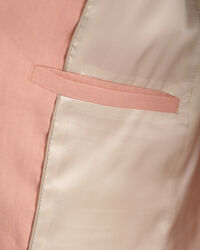 Veste blazer en lin stretch regular fit