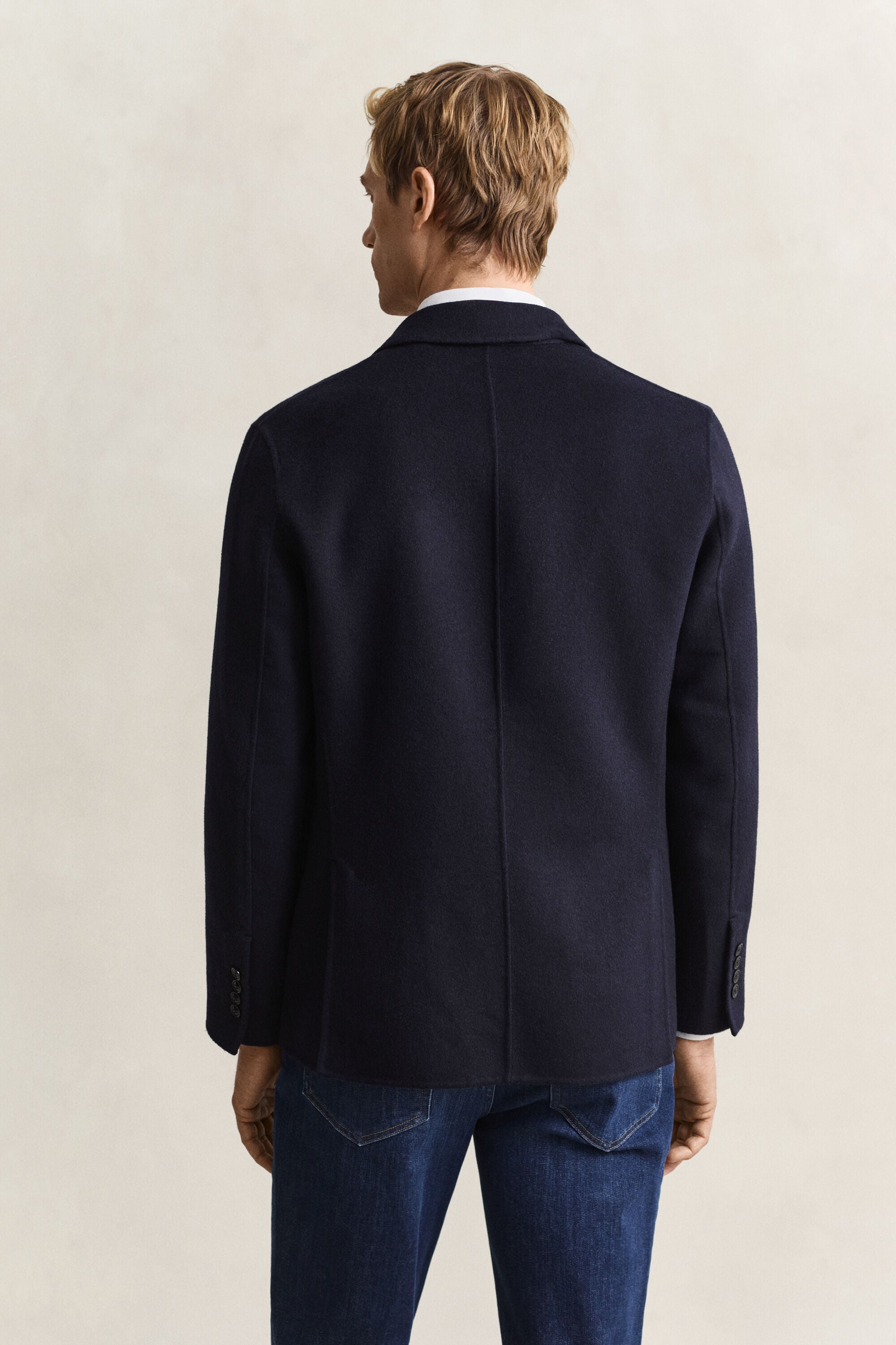 Veste blazer cousue main