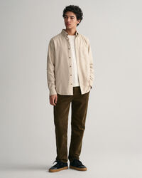 Chemise regular fit en flanelle &agrave; chevrons