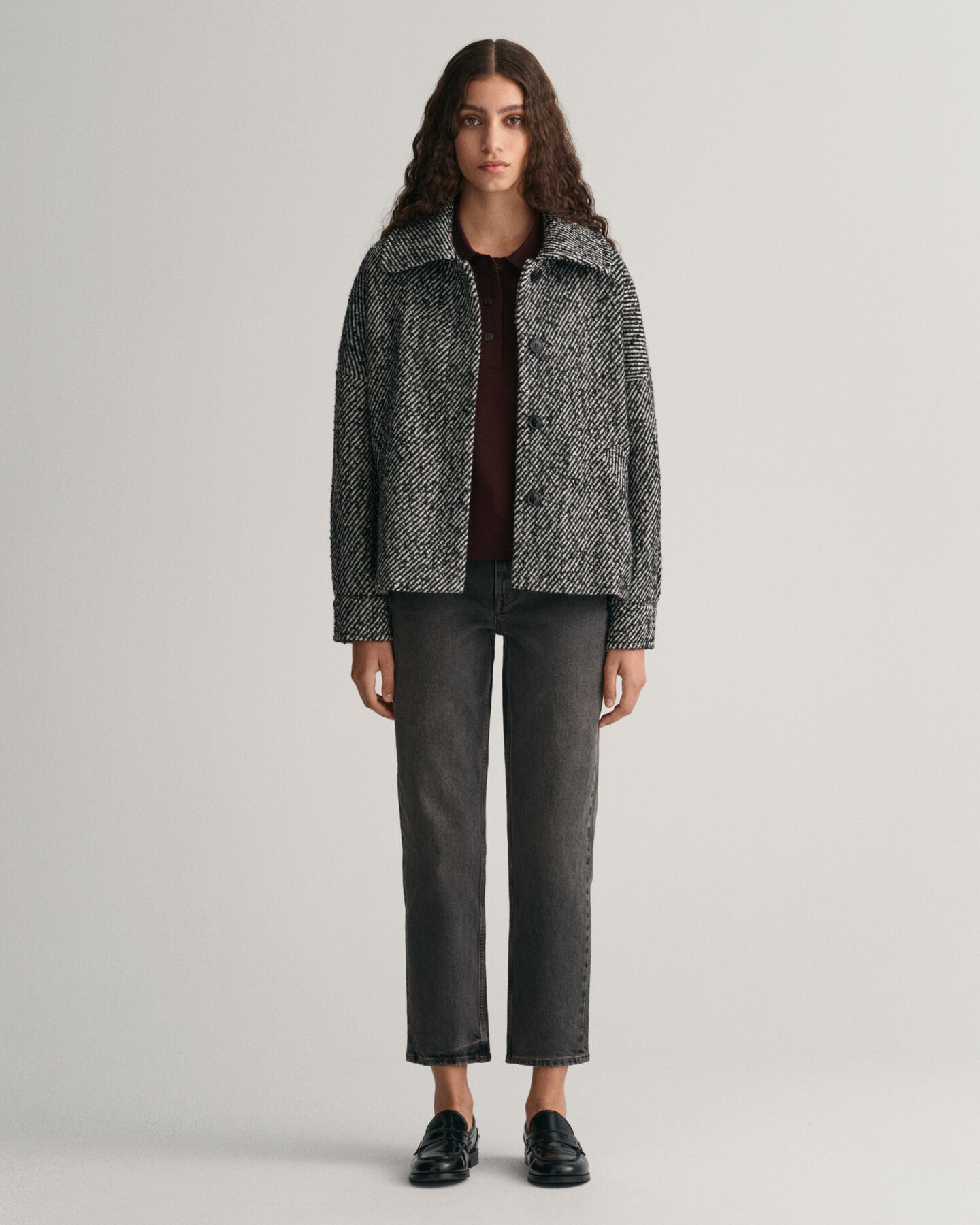 Jean court à jambes droites