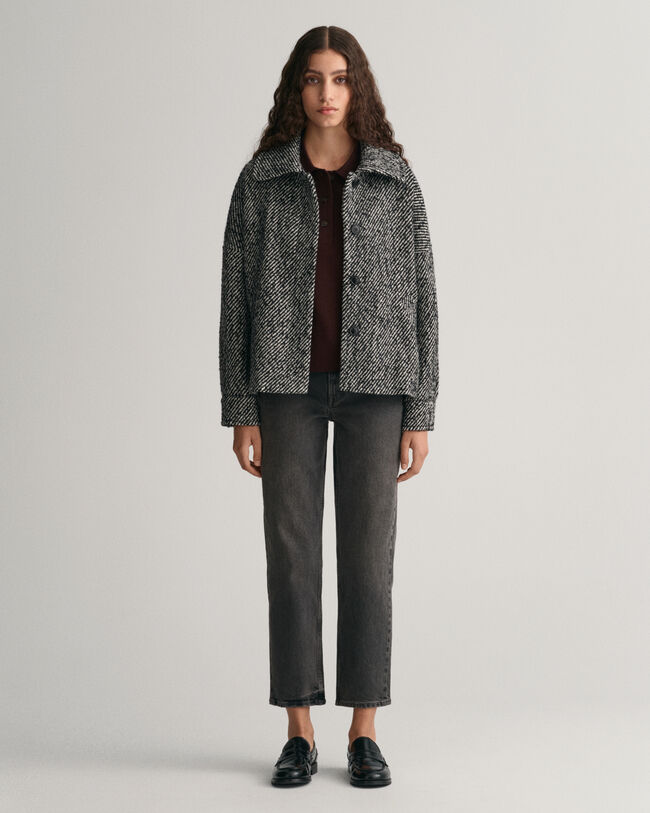 Jean court à jambes droites