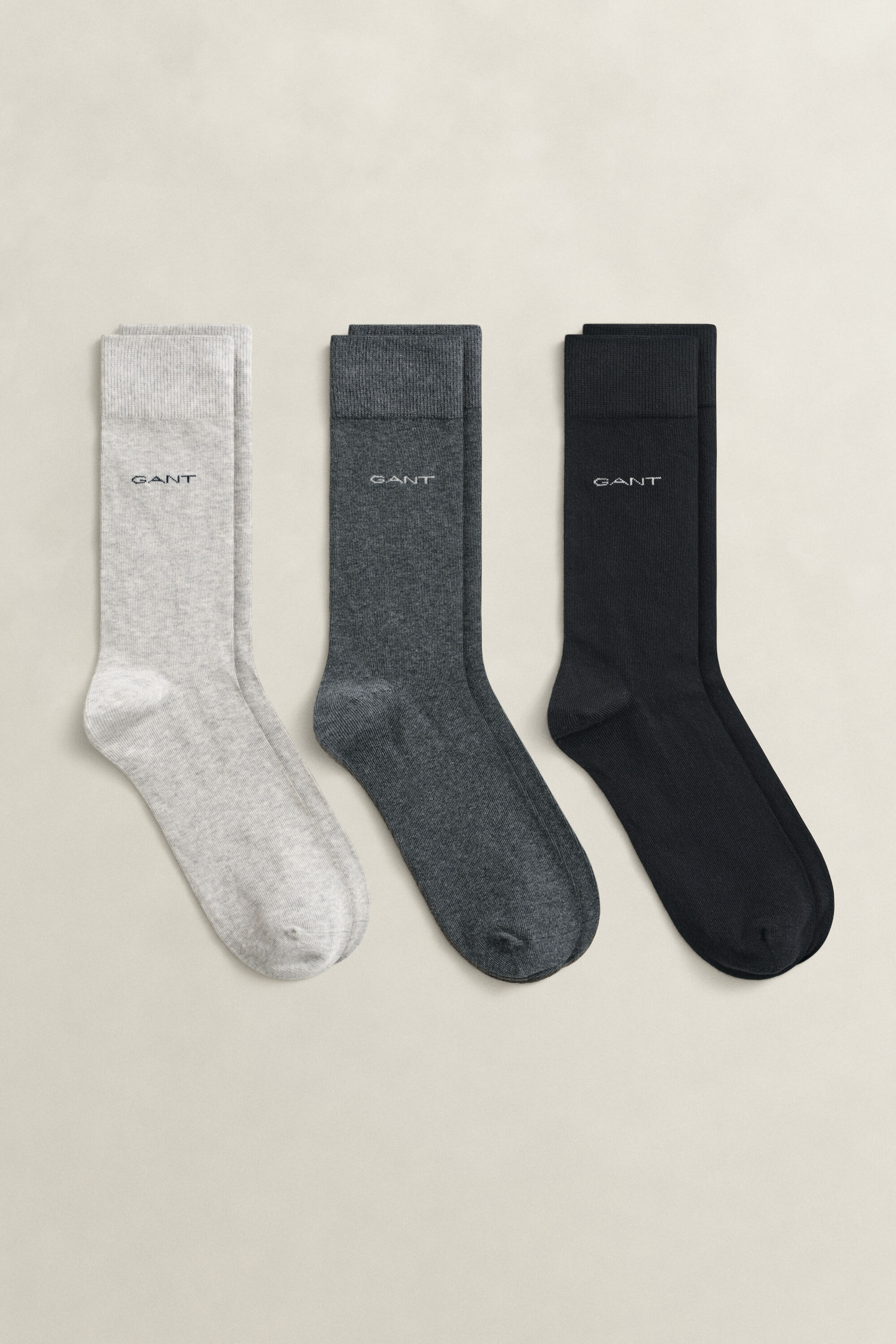 Lot de 3 paires de chaussettes en coton
