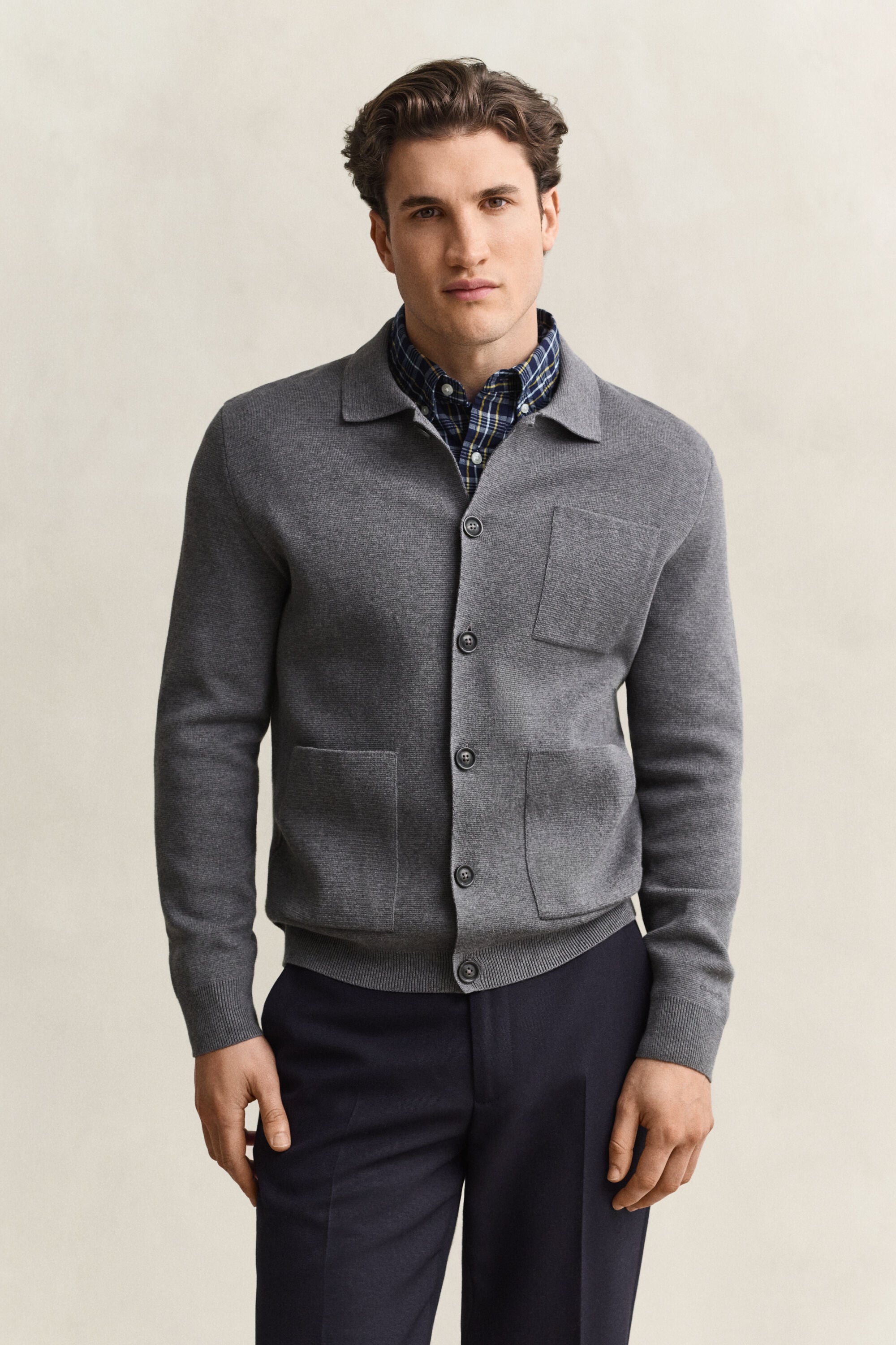 Cardigan en maille milano