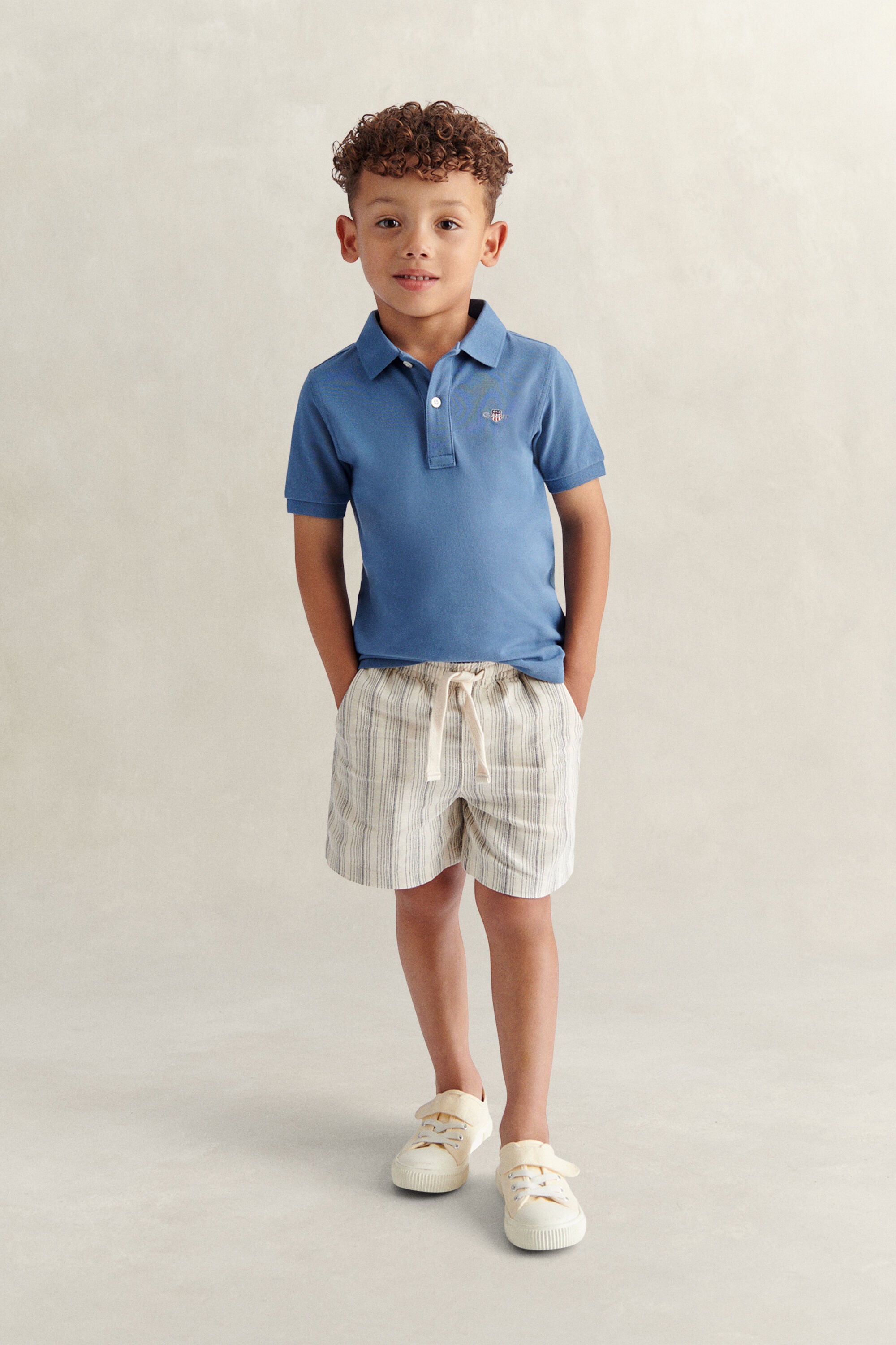 Polo avec écusson Enfant