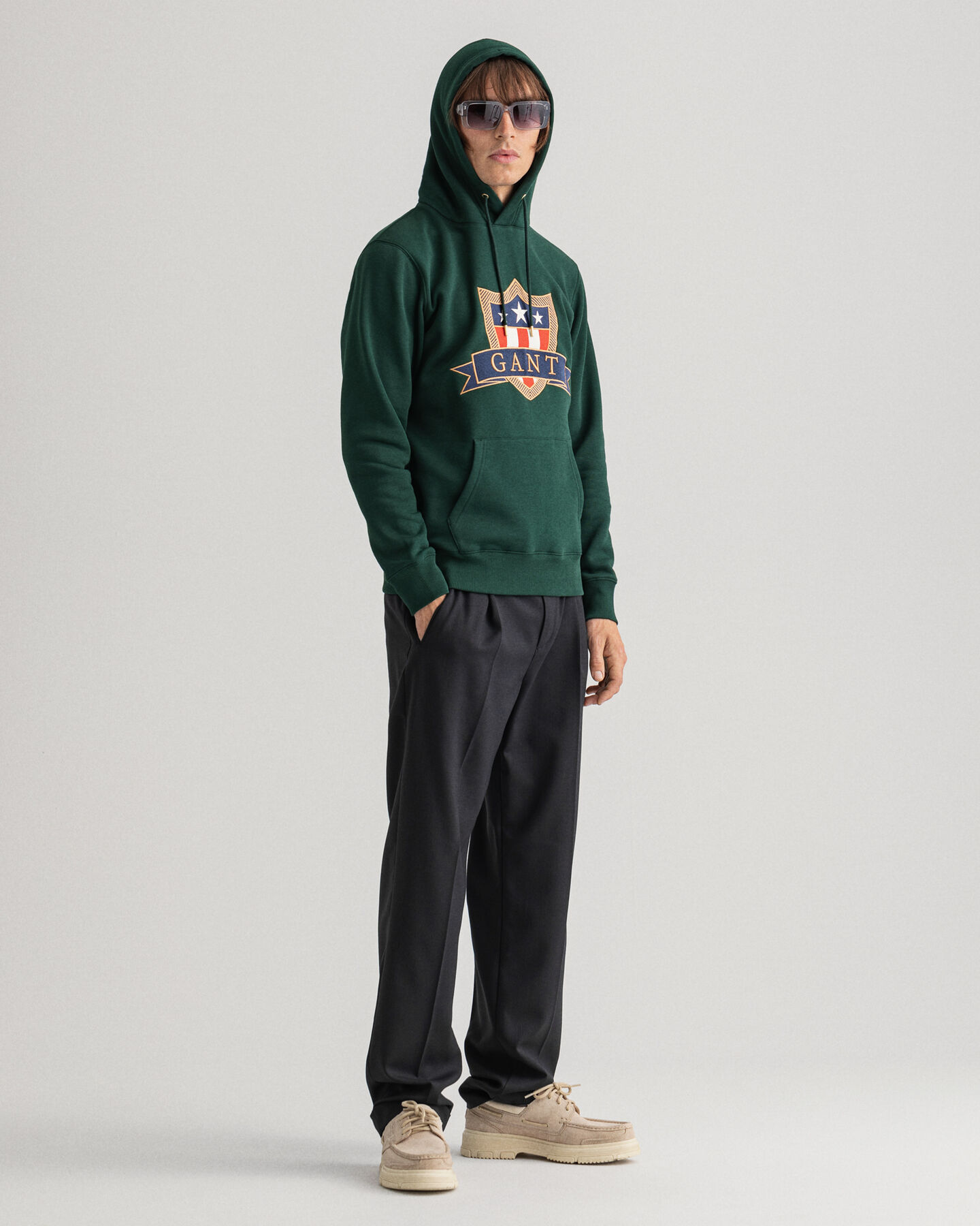 Sweat &agrave; capuche Banner Shield