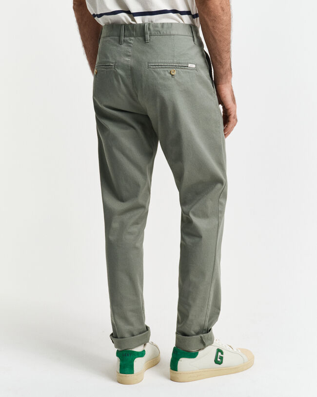 Pantalon chino coupe slim Sunfaded