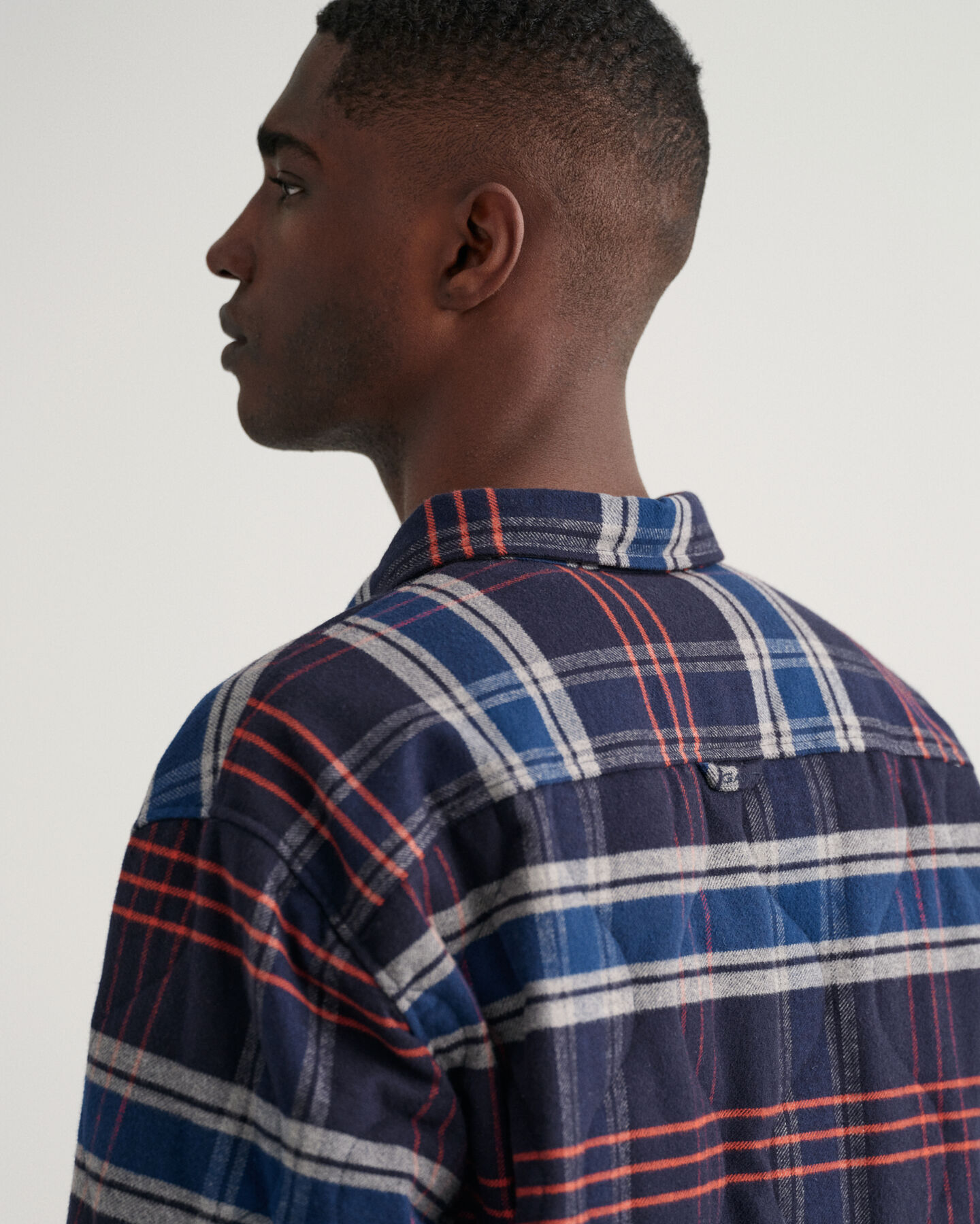 Surchemise en flanelle matelassée