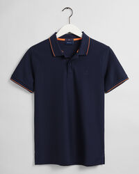 Polo Rugger slim fit en serg&eacute; Texture