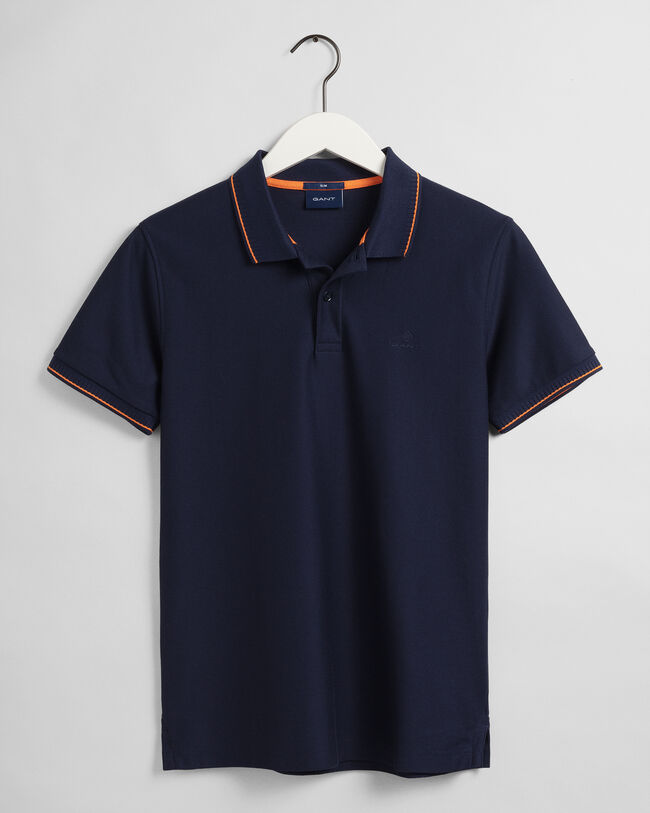 Polo Rugger slim fit en serg&eacute; Texture