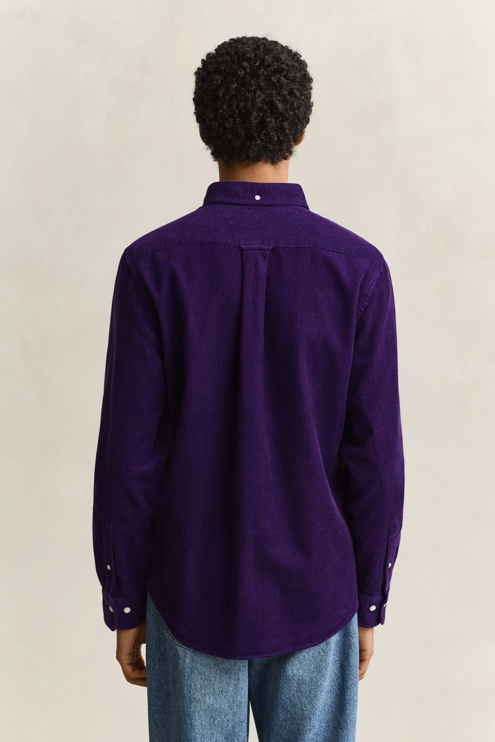 Chemise en velours côtelé