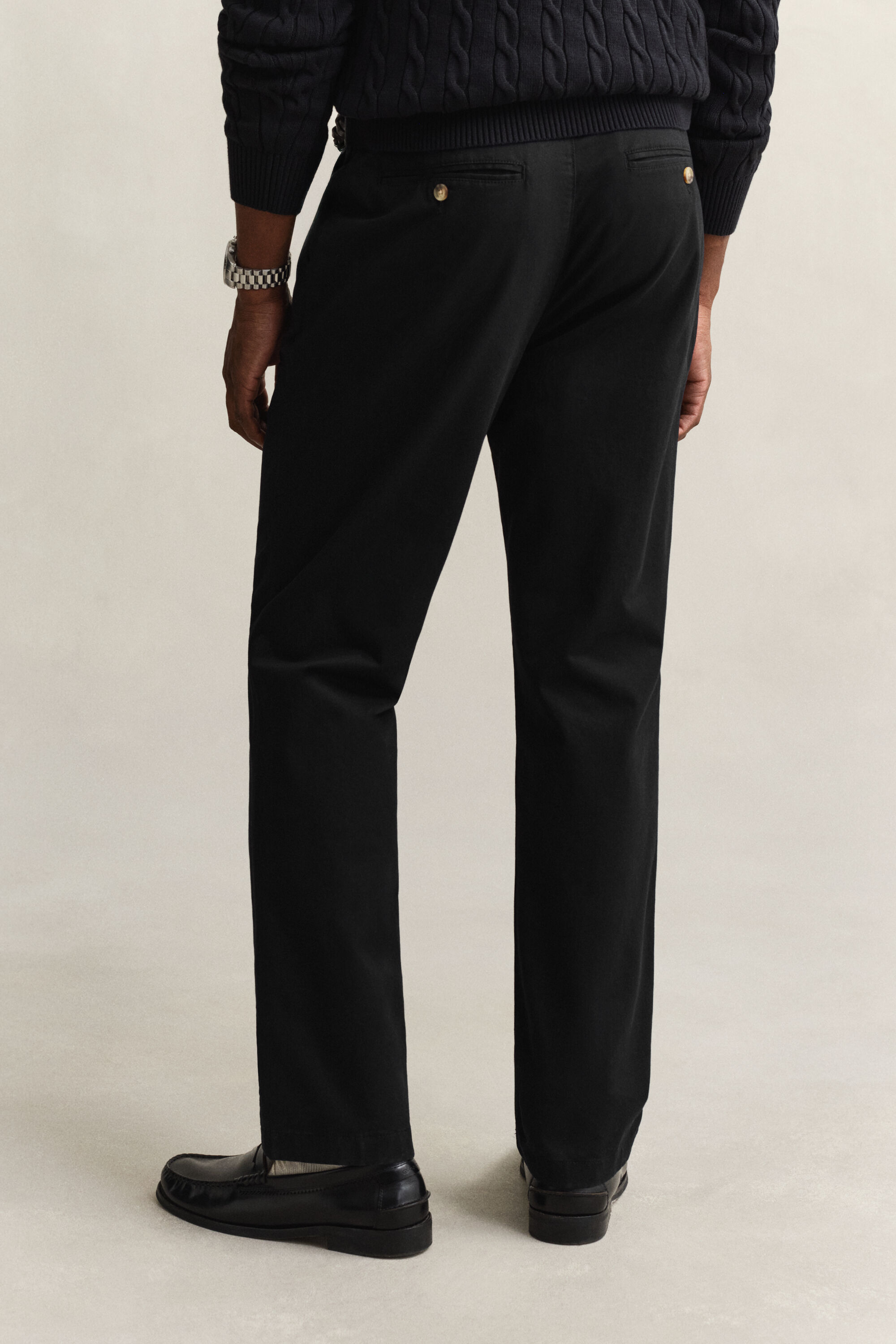 Pantalon chino classique coupe regular