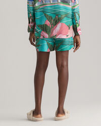 Short avec cordon de serrage Scenery Print