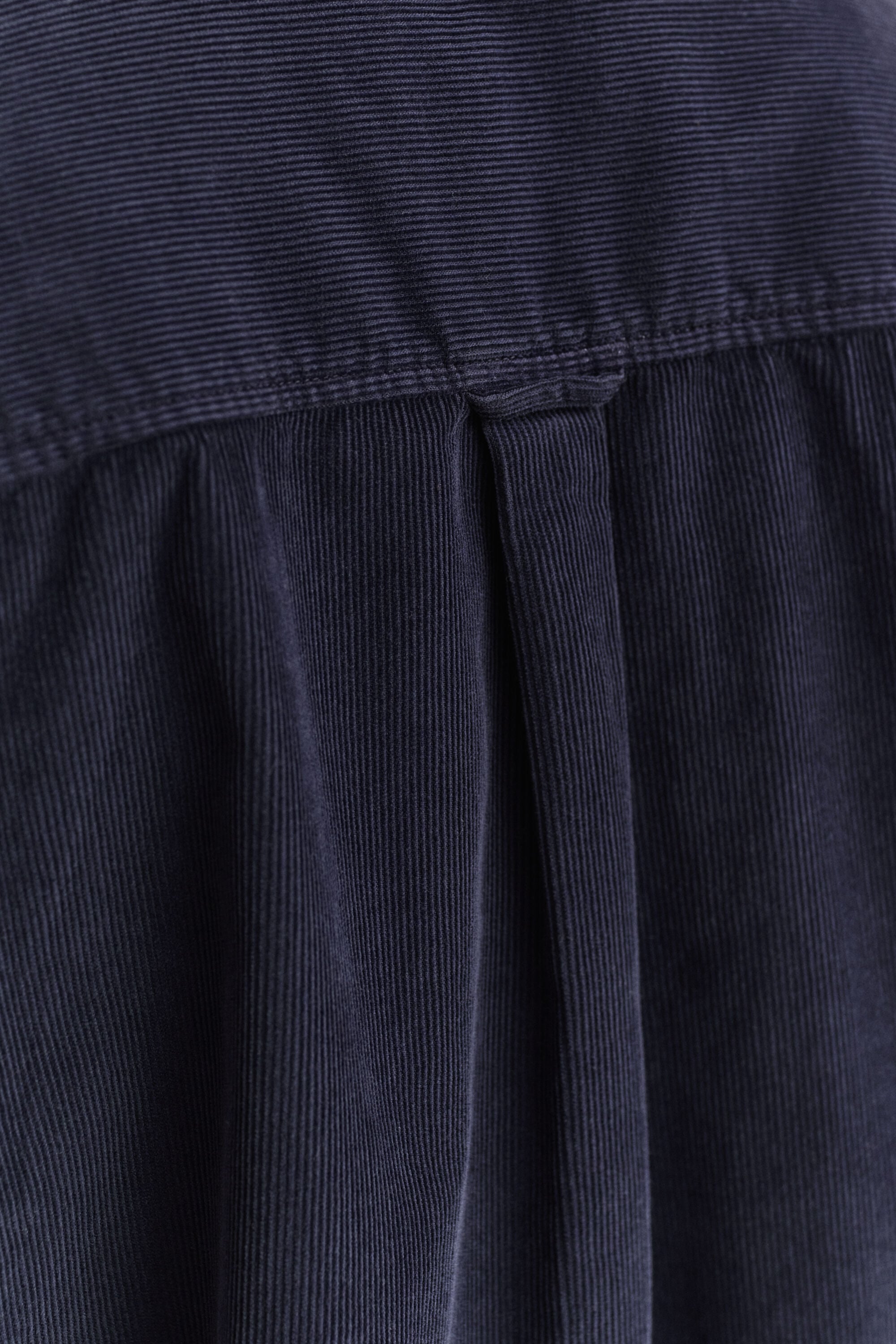 Chemise décontractée en velours côtelé