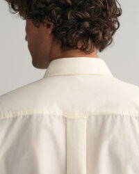 Chemise relaxed fit en coton et soie