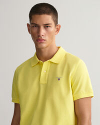 Polo regular fit en coton piqu&eacute; Original