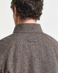 Veste Harrington en laine mélangée