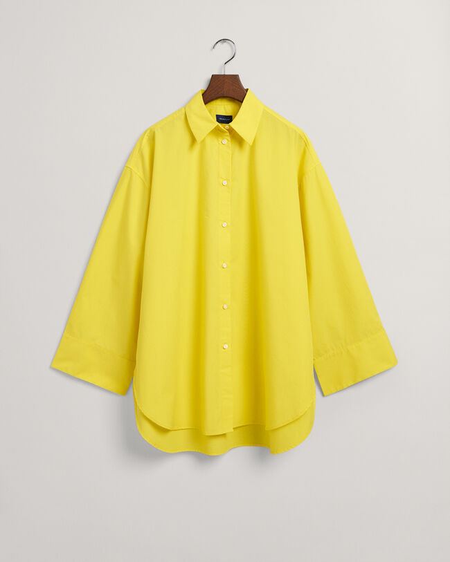 Chemise ultra-ample à poignets larges