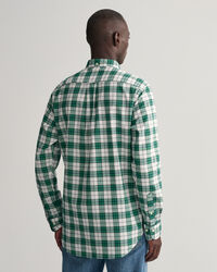 Chemise regular fit en coton Oxford &agrave; carreaux