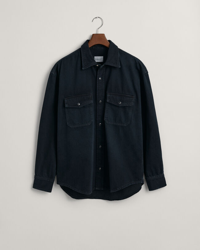 Chemise ultra-ample en denim