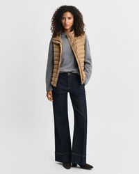 Doudoune sans manches légère en duvet