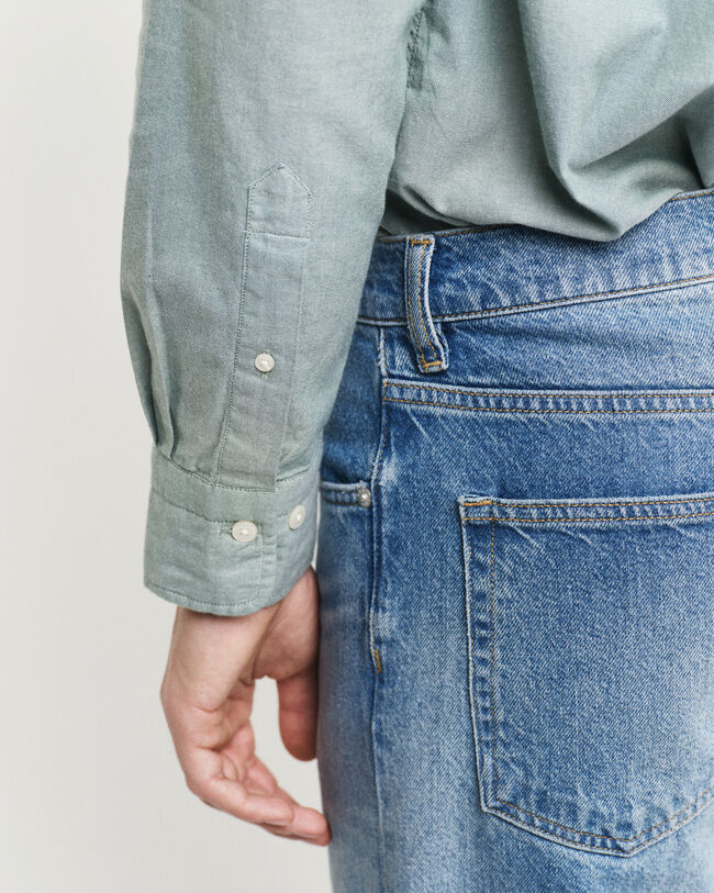 Chemise regular fit en coton Oxford Archive