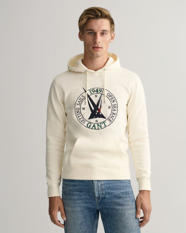 Sweat &agrave; capuche Sail Graphic