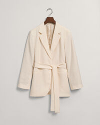 Veste blazer regular fit avec ceinture Fluid