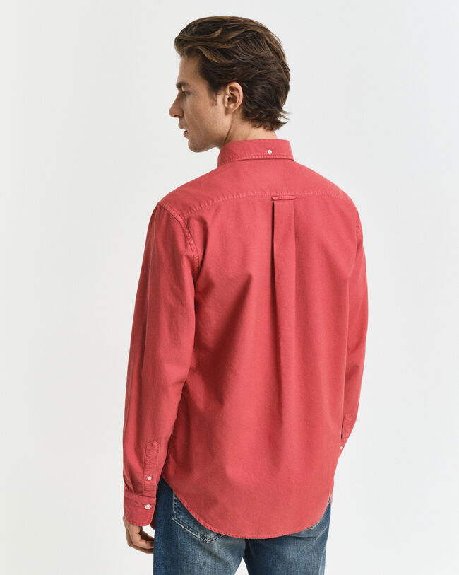 Chemise regular fit en coton Oxford teinte en pièce Archive