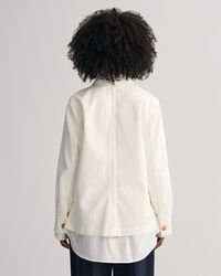 Veste-chemise en sergé