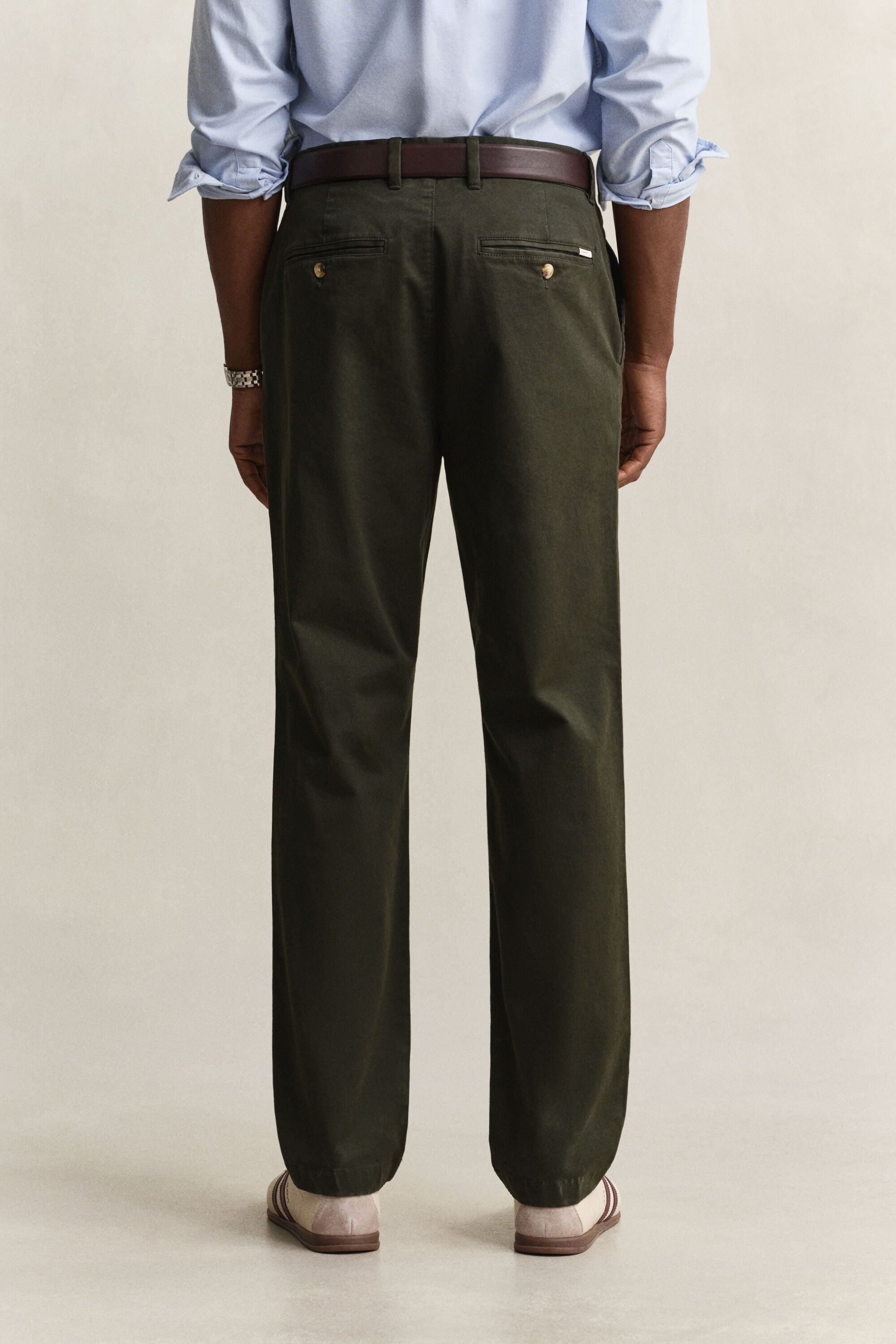 Pantalon chino classique coupe regular