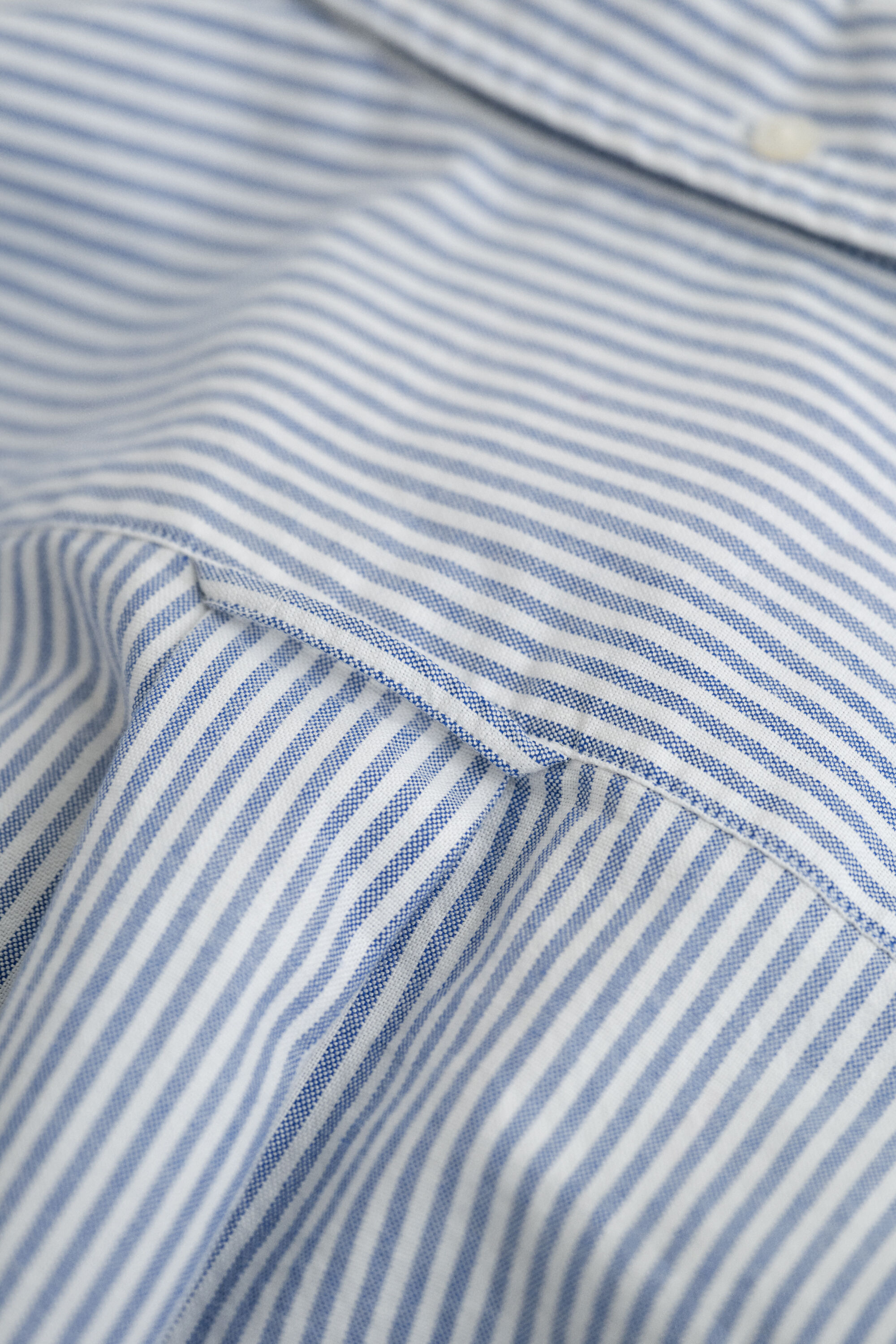 Chemise en coton Oxford regular classique à rayures