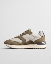 Baskets en toile de nylon et daim Bevinda