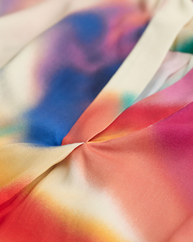 Chemisier sans manches &agrave; imprim&eacute; floral