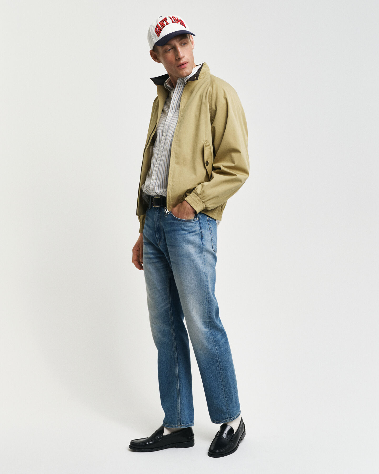 Veste en coton Harrington