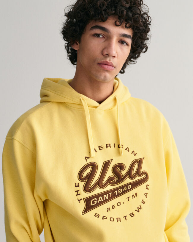 Sweat &agrave; capuche GANT USA
