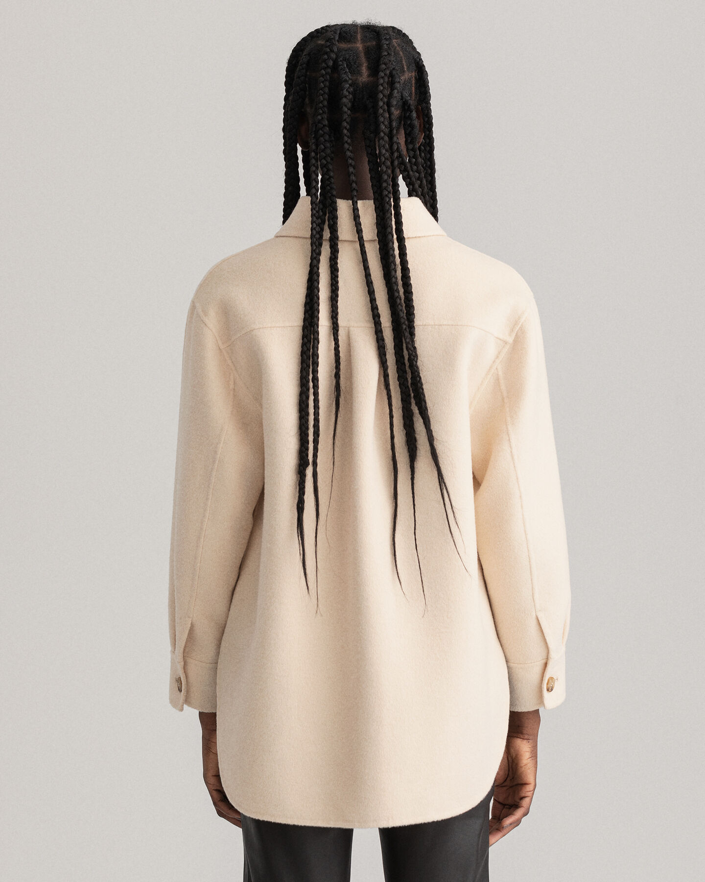 Veste-chemise cousue main