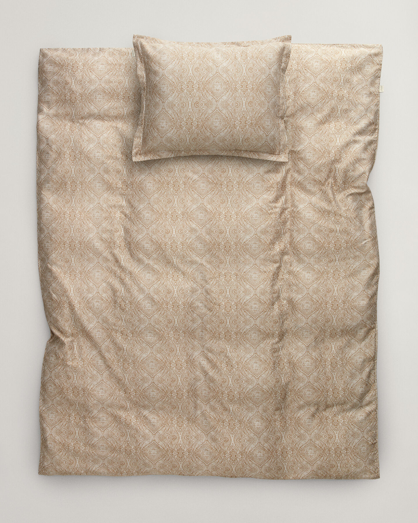 Housse de couette simple &agrave; motif cachemire classique