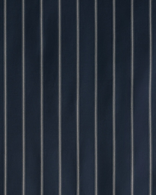 Housse de couette simple en coton Oxford à rayures