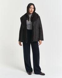 Pantalon en laine tricotée