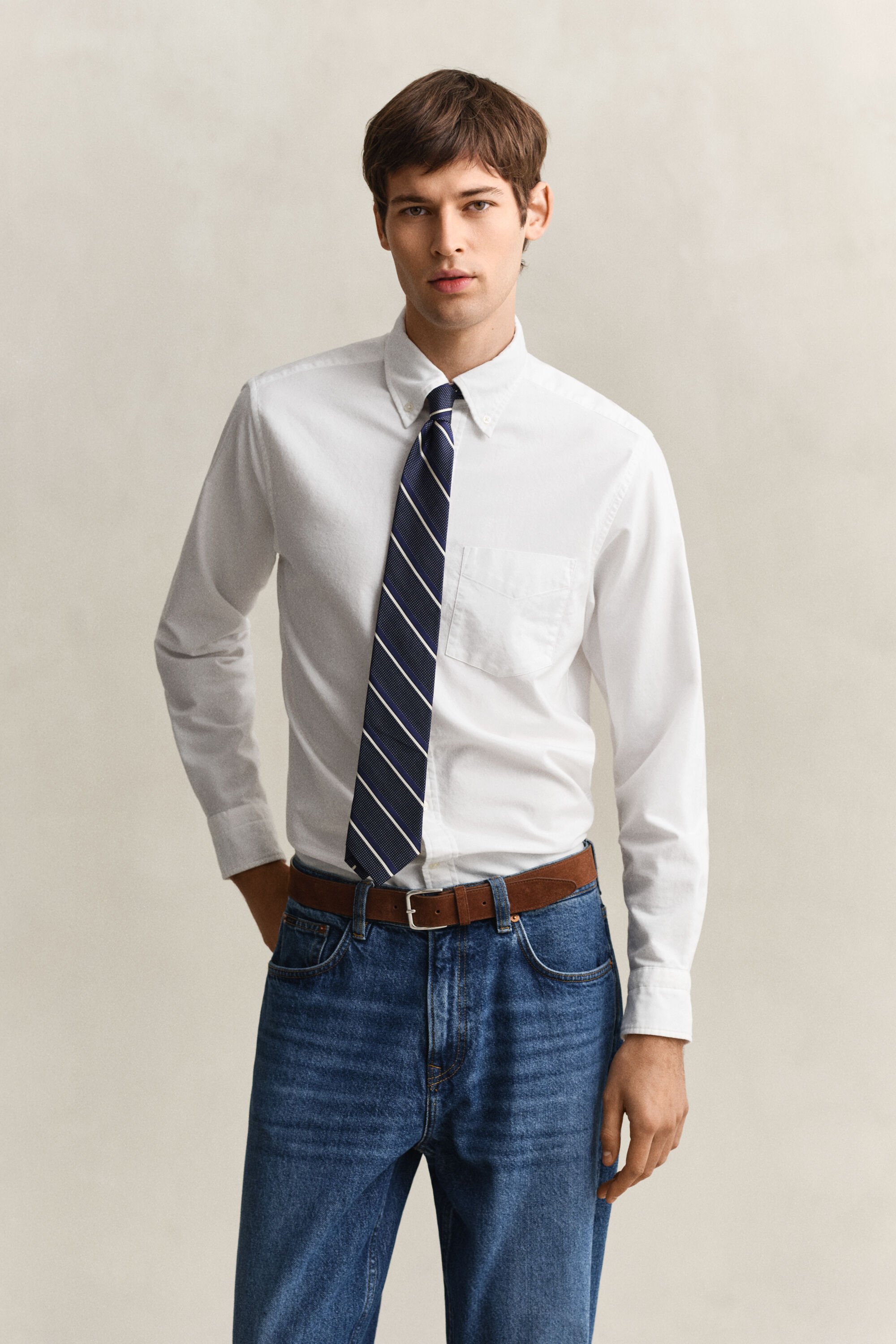 Chemise en coton Oxford Archive