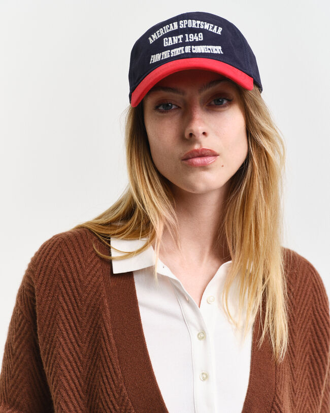 Cardigan col V &agrave; chevrons