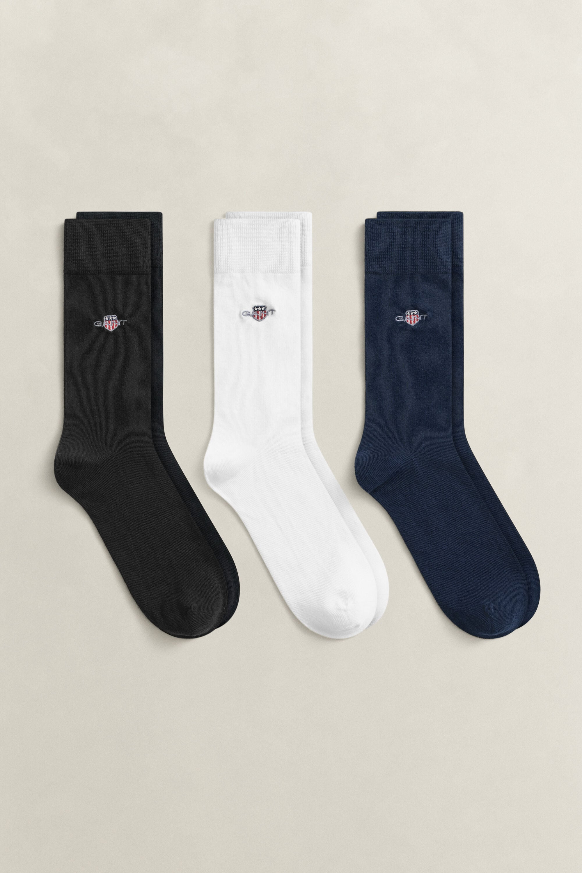 Lot de 3 paires de chaussettes avec écusson