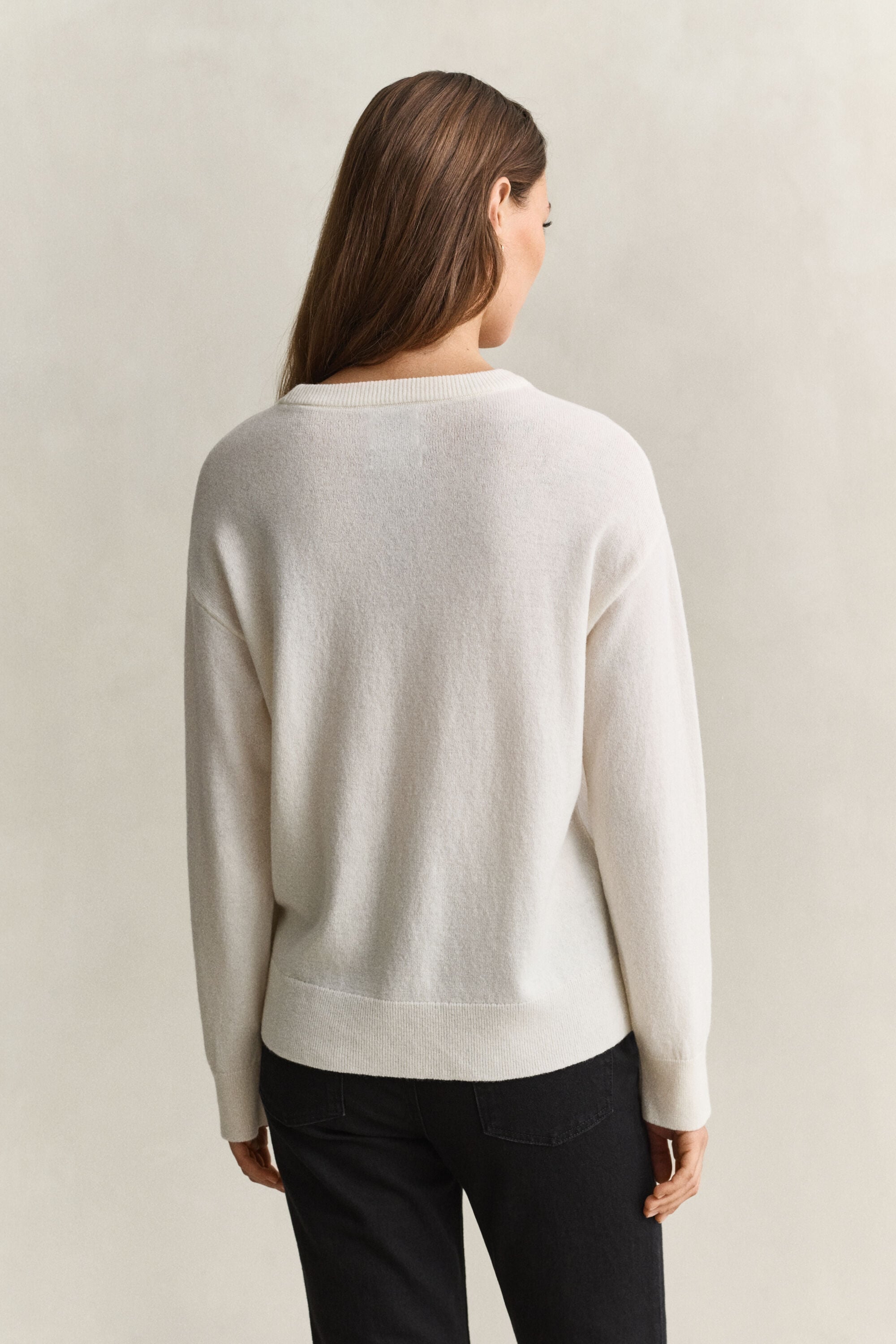 Pull col rond en laine d'agneau ultrafine