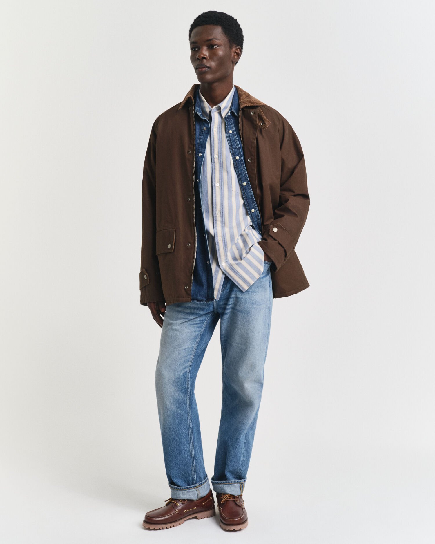 Veste cavalière cirée