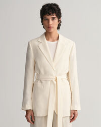 Veste blazer regular fit avec ceinture Fluid