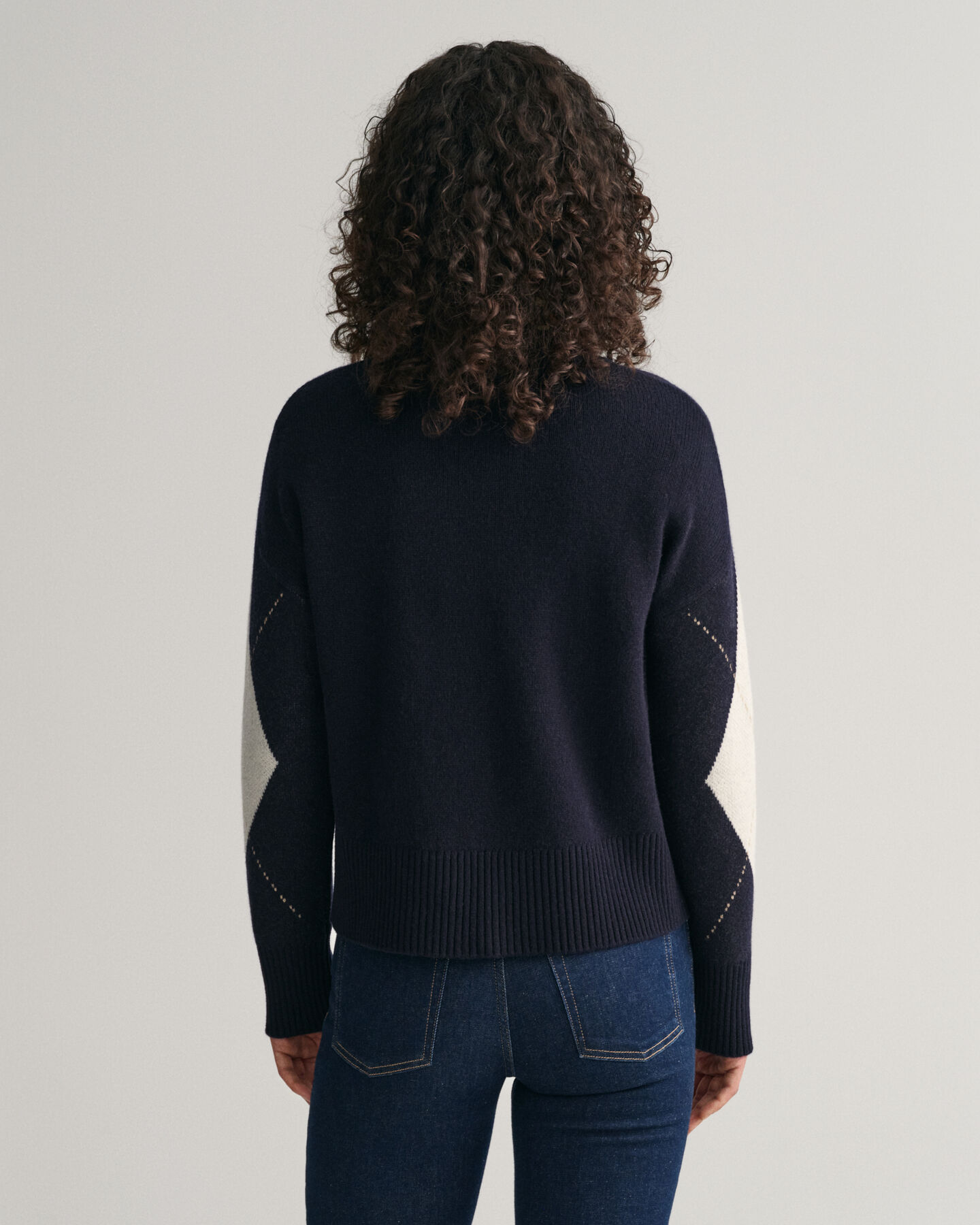 Pull ras du cou ultrafin Argyle