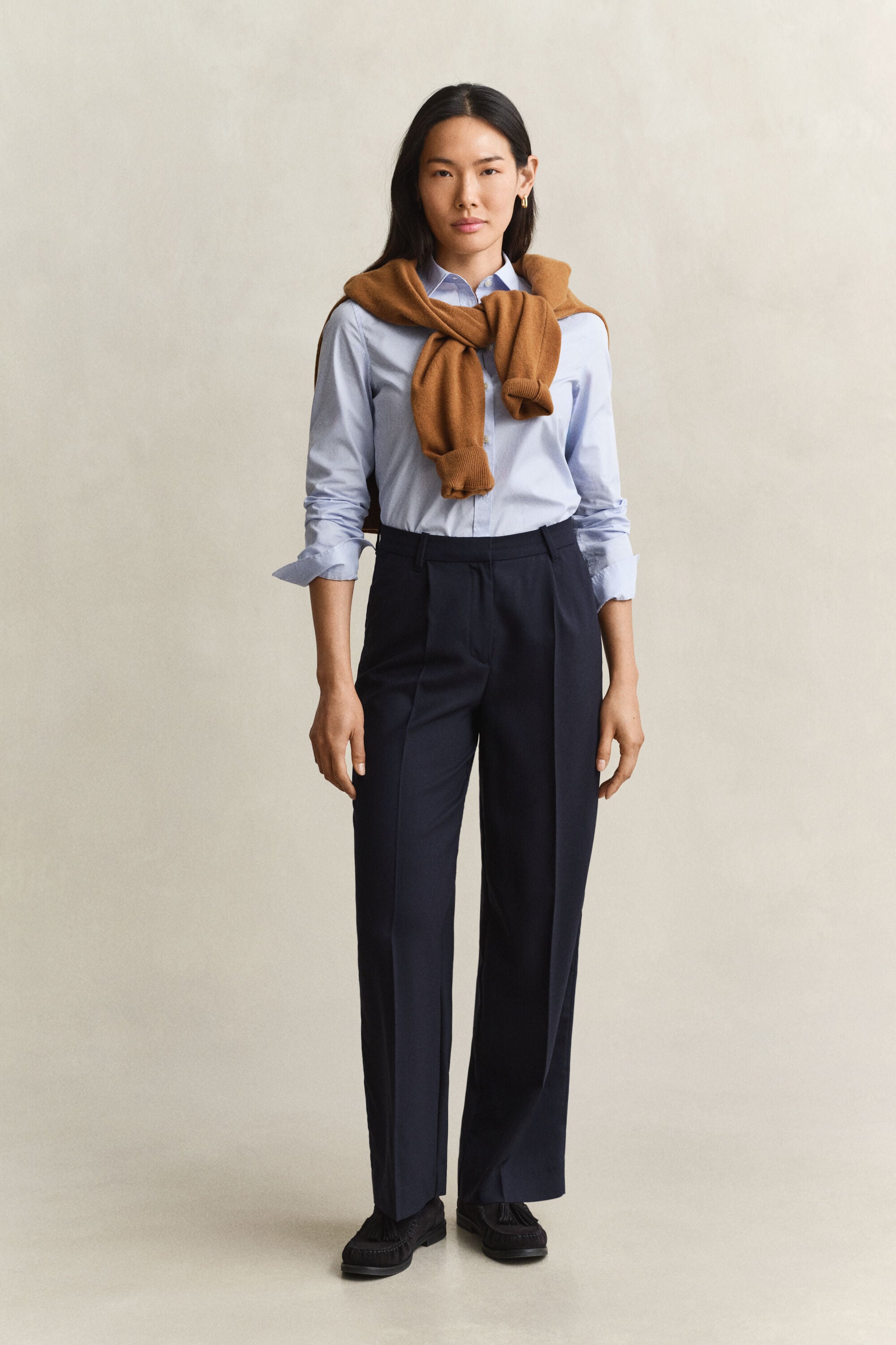 Pantalon habillé en laine