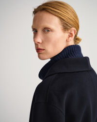 Veste blazer cousue main avec ceinture